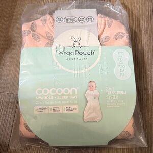 New ergopouch 2 in 1 cocoon transition swaddle sleep bag 3-12 months